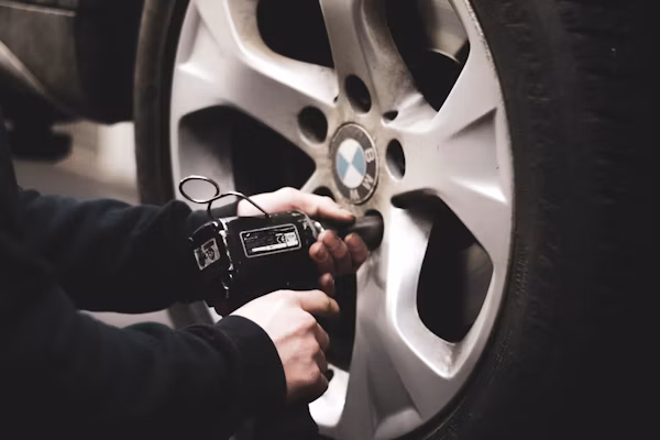 Certified mechanic portrait